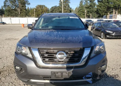 2019 Nissan Pathfinder S z USA, uszkodzony, nr VIN 5N1DR2MM4KC612974